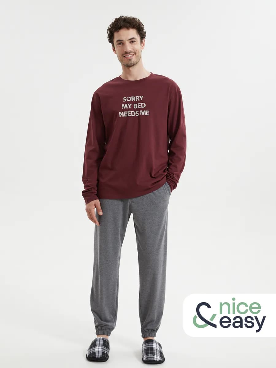 Мужские брюки-джоггеры на резинке