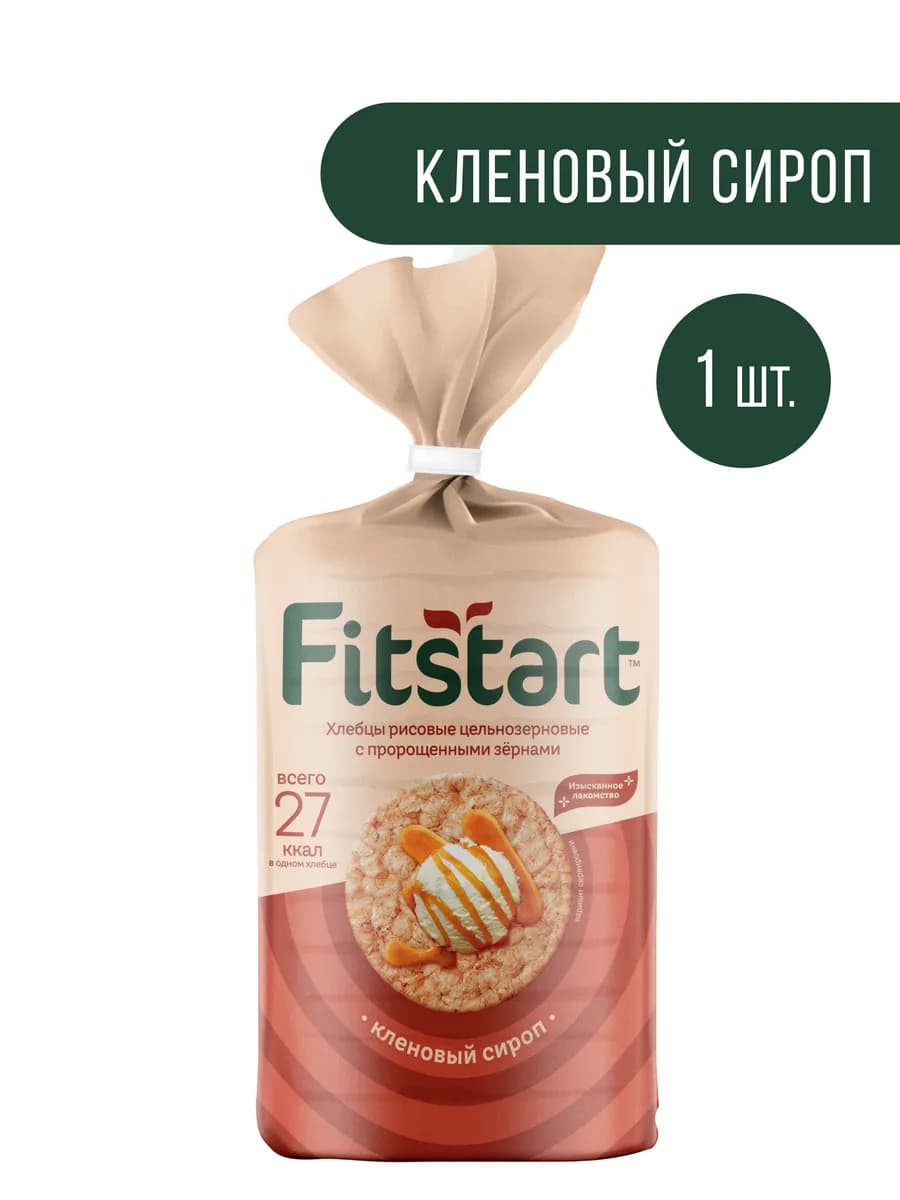 Хлебцы рисовые Кленовый сироп 100г