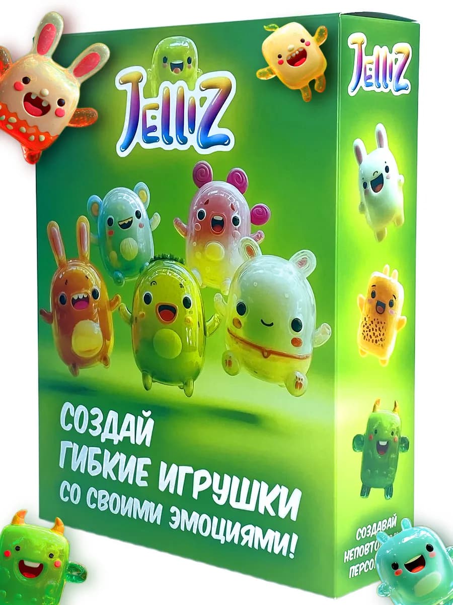 Джеллиз, набор для создания гибких игрушек, таба Эмоции