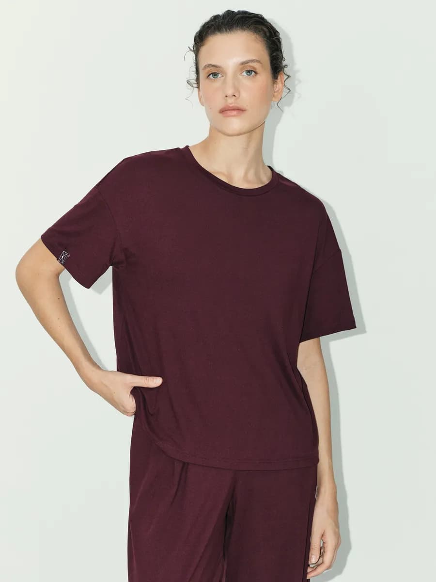 Футболка домашняя укороченная костюм