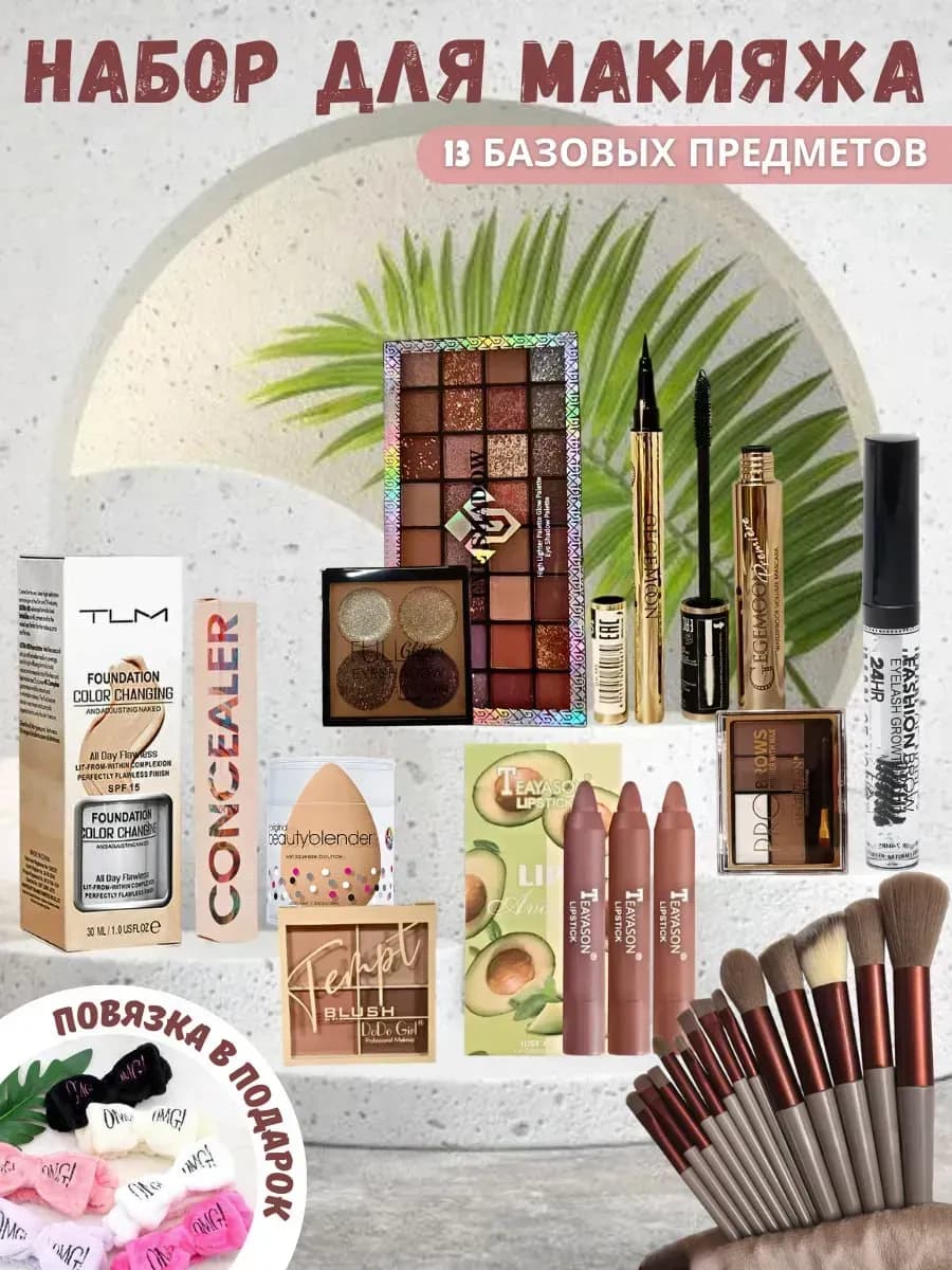 Косметический подарочный набор для ухода бьюти бокс