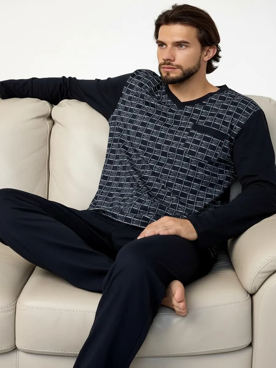 Костюм домашний с брюками пижама