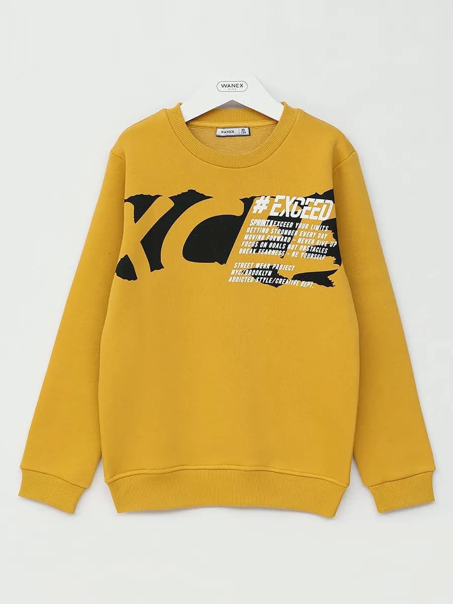 Толстовка подростковая кофта с начесом - фото 1