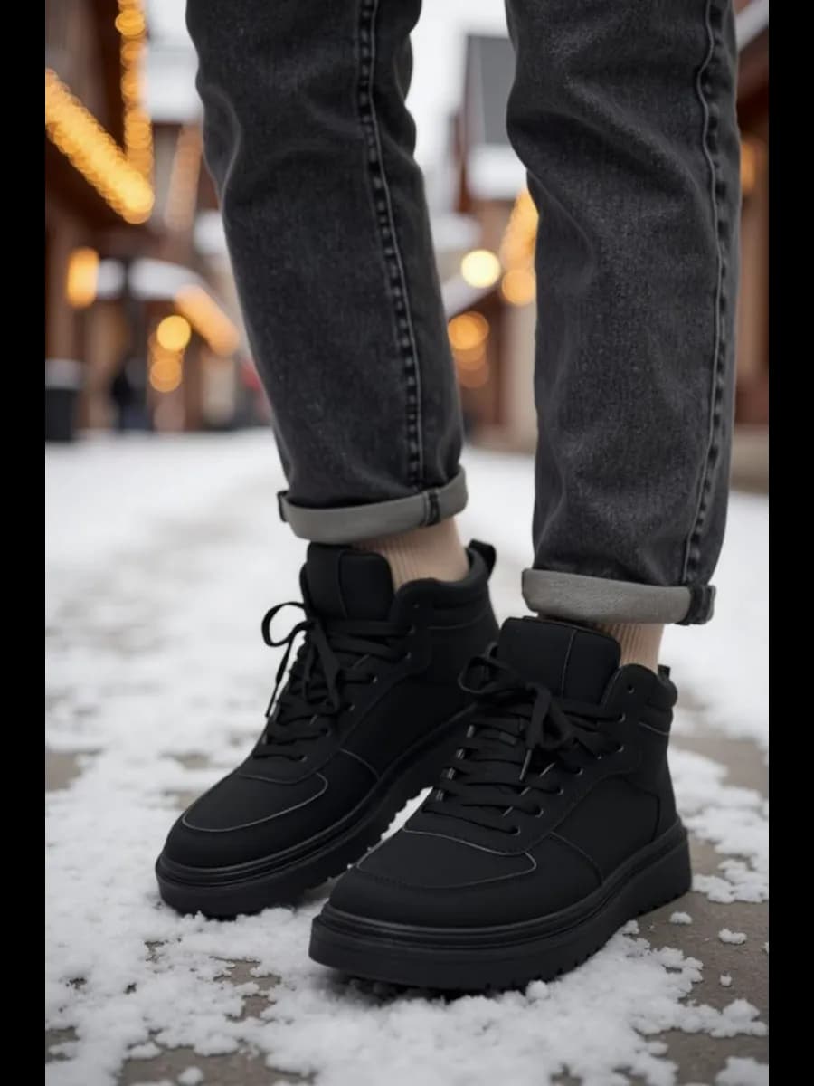 Кеды зимние с мехом