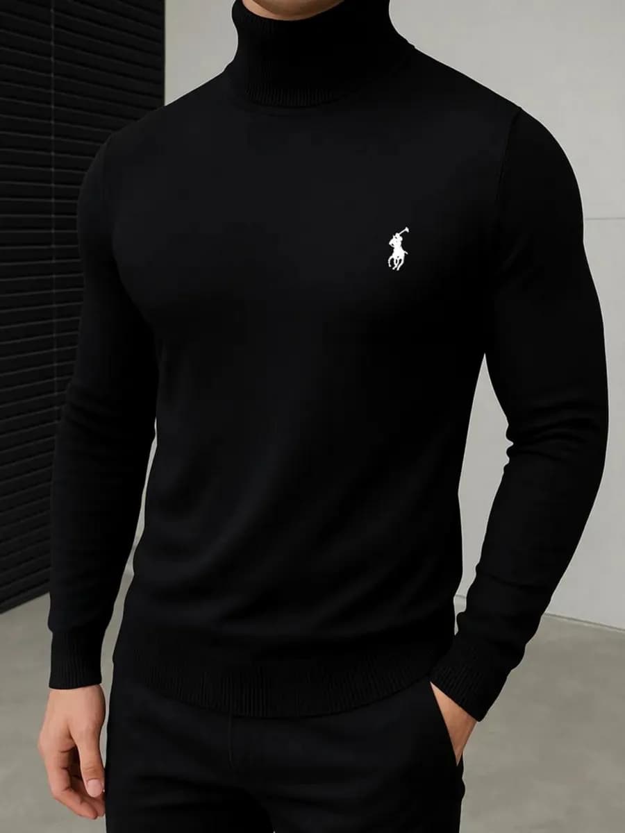 Водолазка с горлом теплая