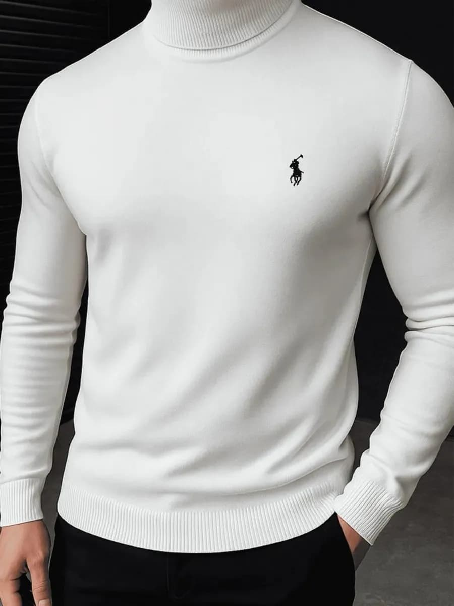 Водолазка с горлом теплая