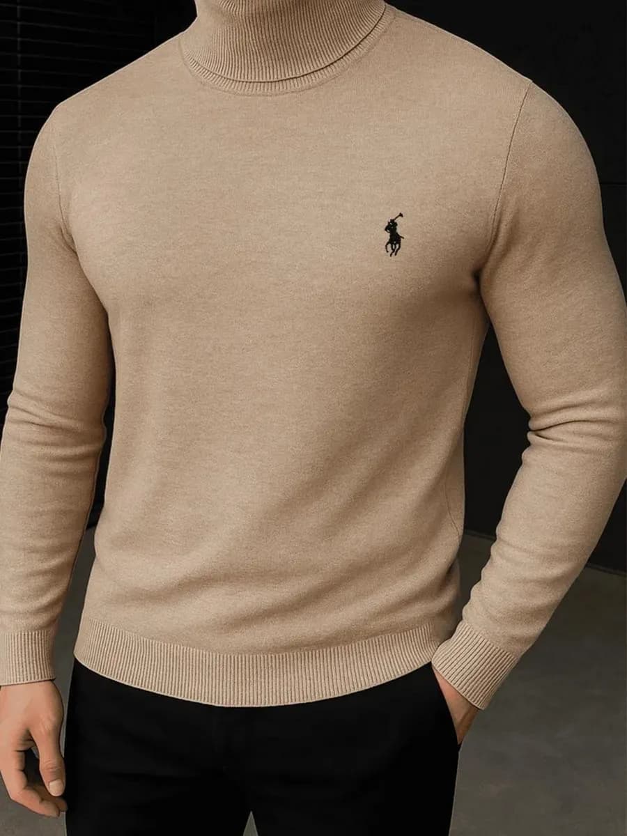 Водолазка с горлом теплая