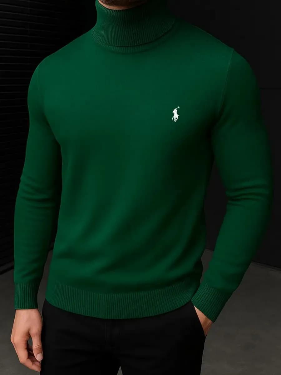 Водолазка с горлом теплая