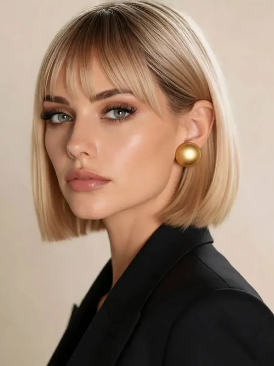 Серьги бижутерия золото крупные круглые большие - фото 1