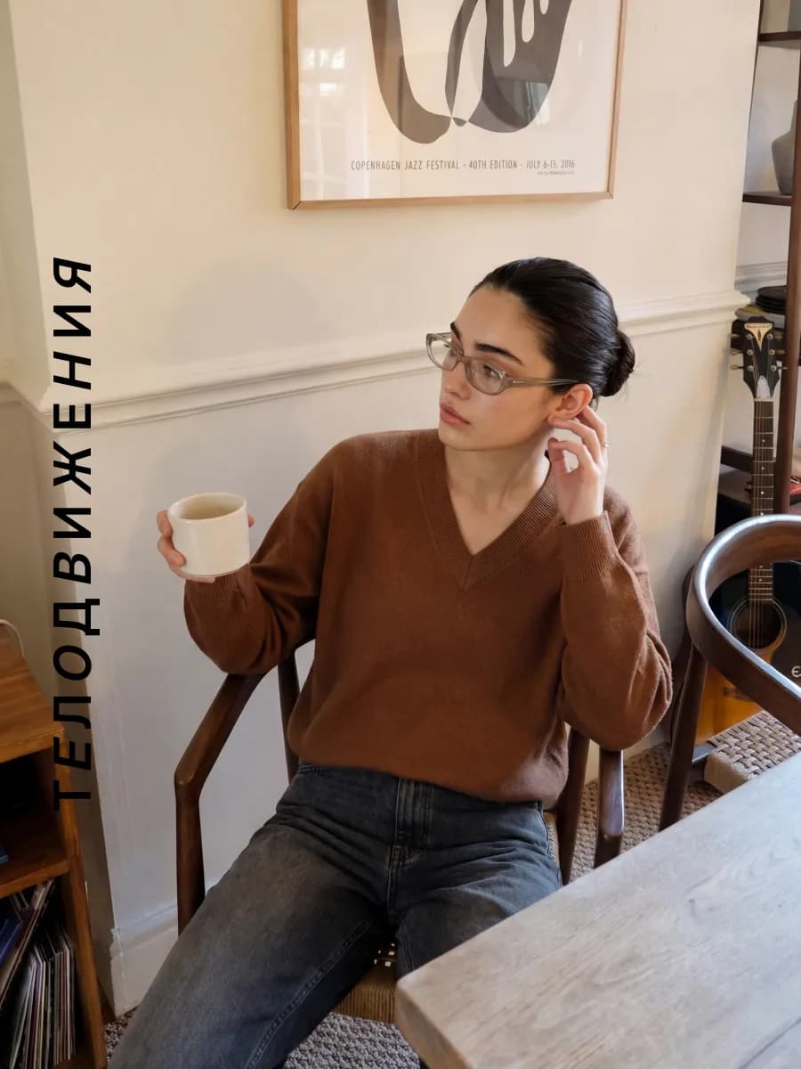 Джемпер вязаный теплый классический пуловер без горла