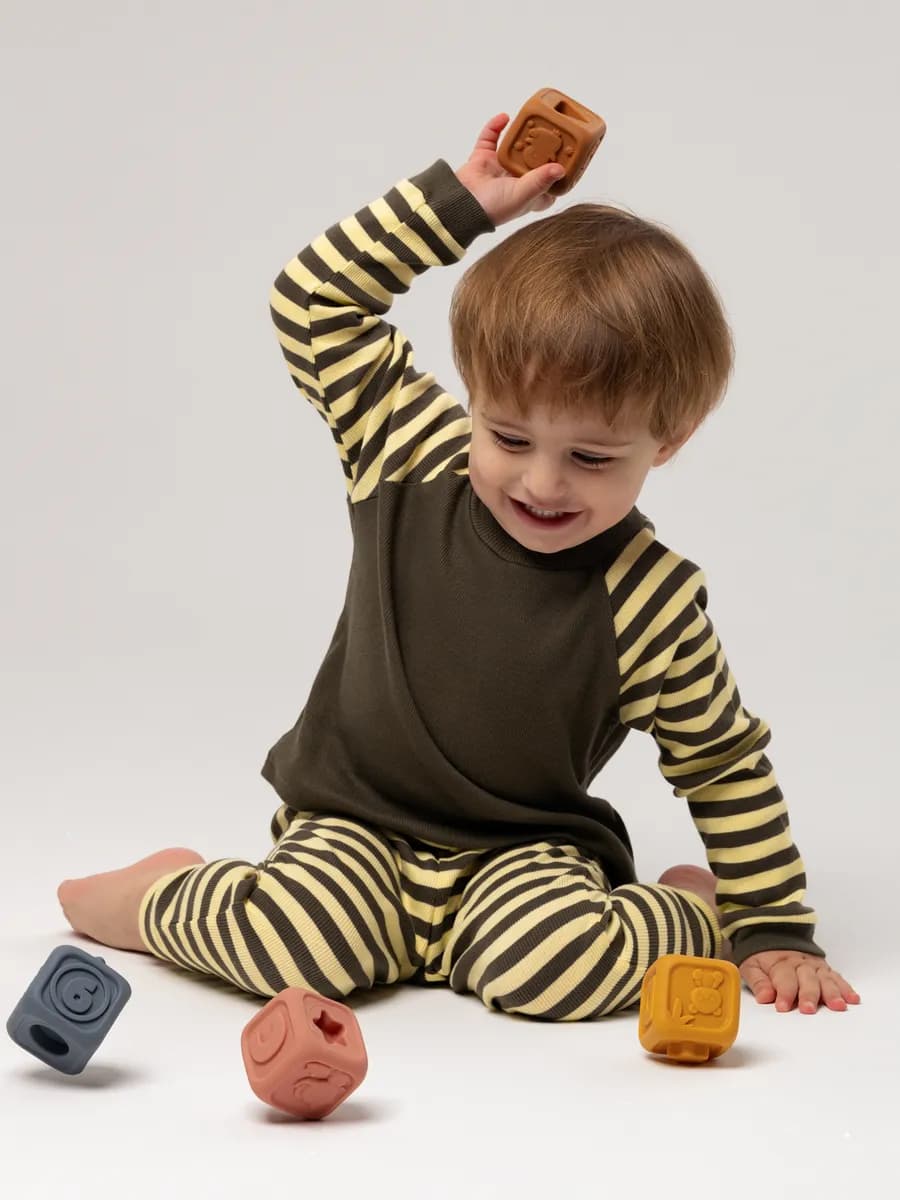 Домашний костюм лонгслив с брючками - фото 1