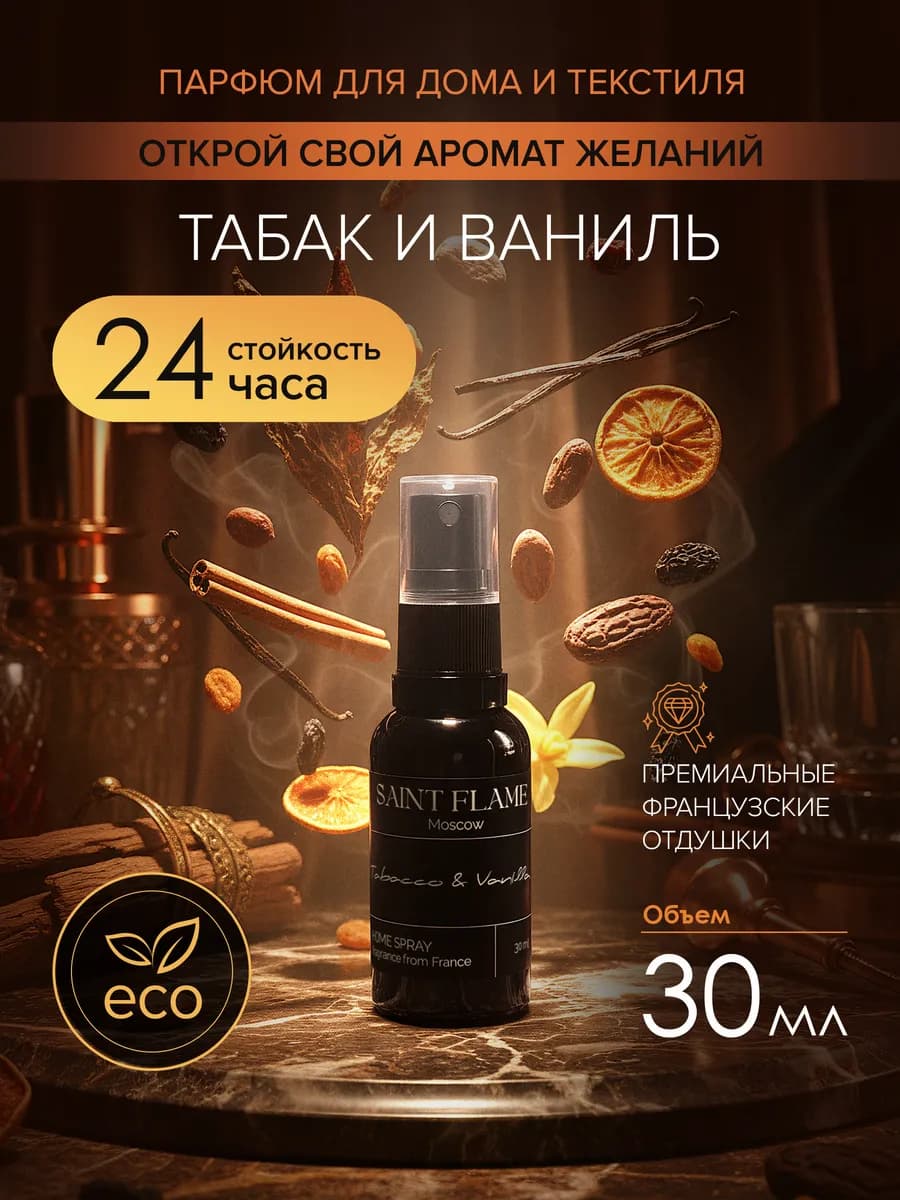 Спрей диффузор интерьерный парфюм для дома и авто