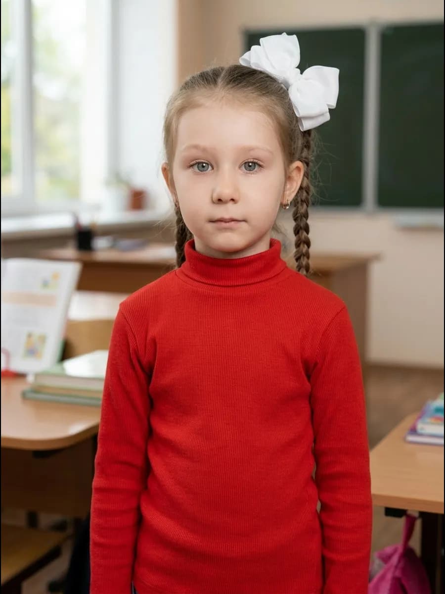 Водолазка для девочки
