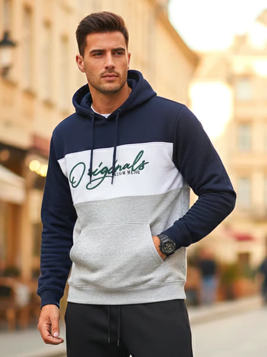 Байка оверсайз теплая с капюшоном