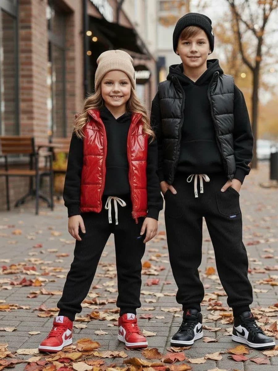 Штаны детские утепленные в садик