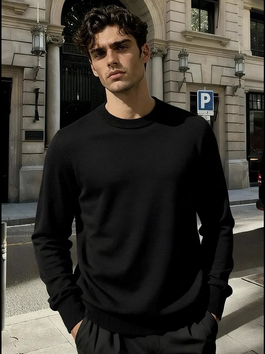 Джемпер тонкий классический