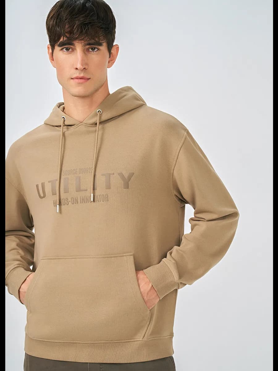 Толстовка с текстовым принтом