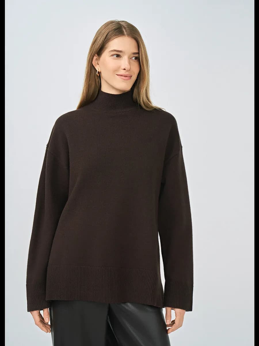 Джемпер с воротником