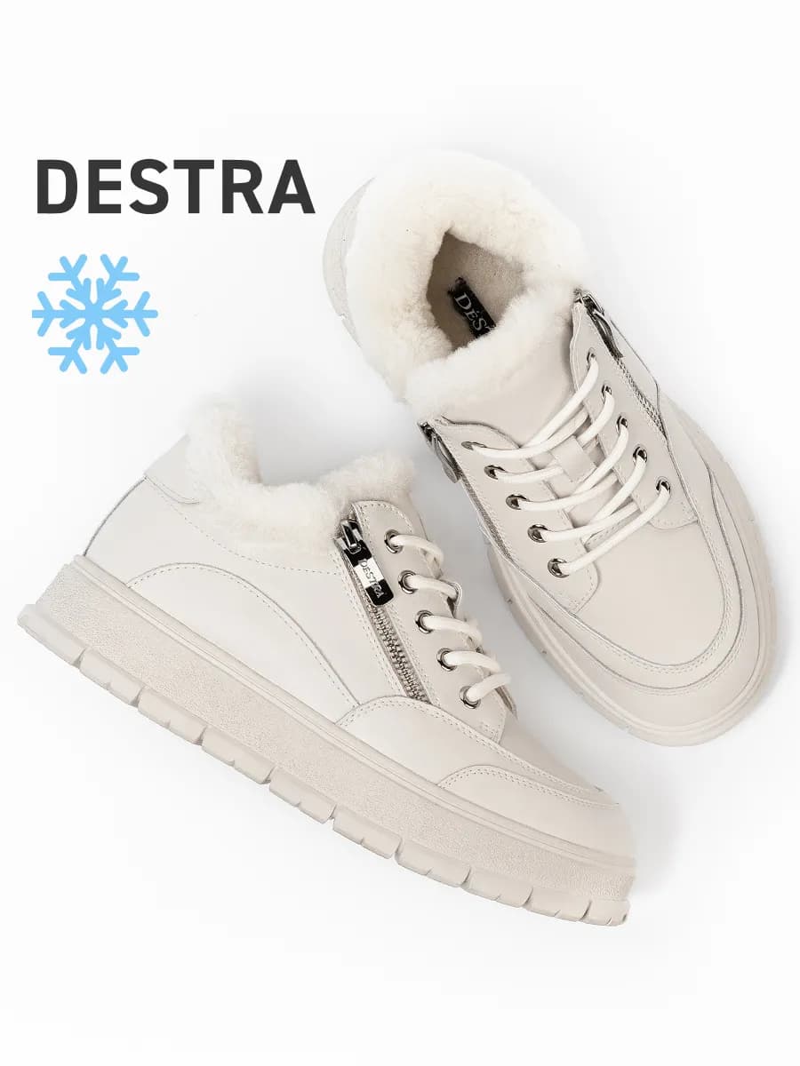 Полуботинки зимние женские