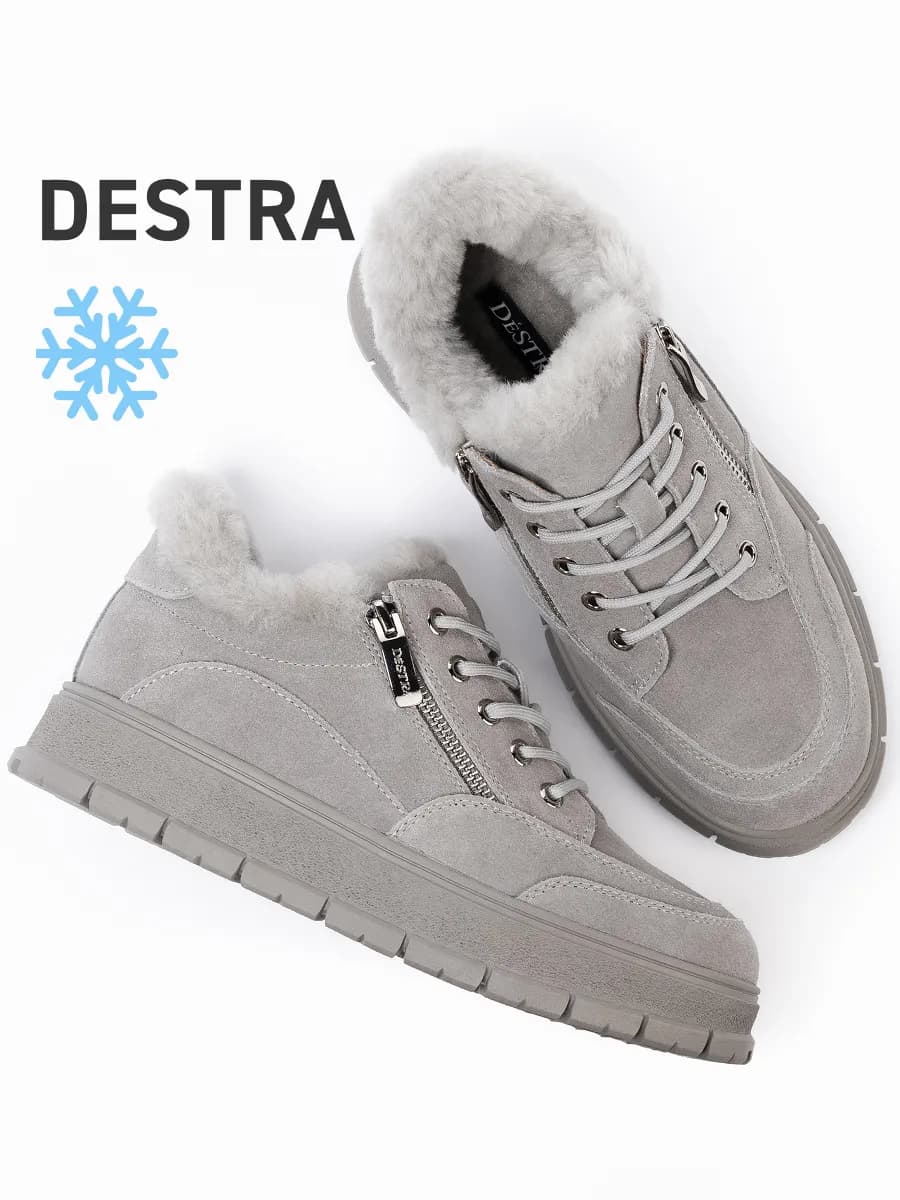 Полуботинки женские зимние с мехом