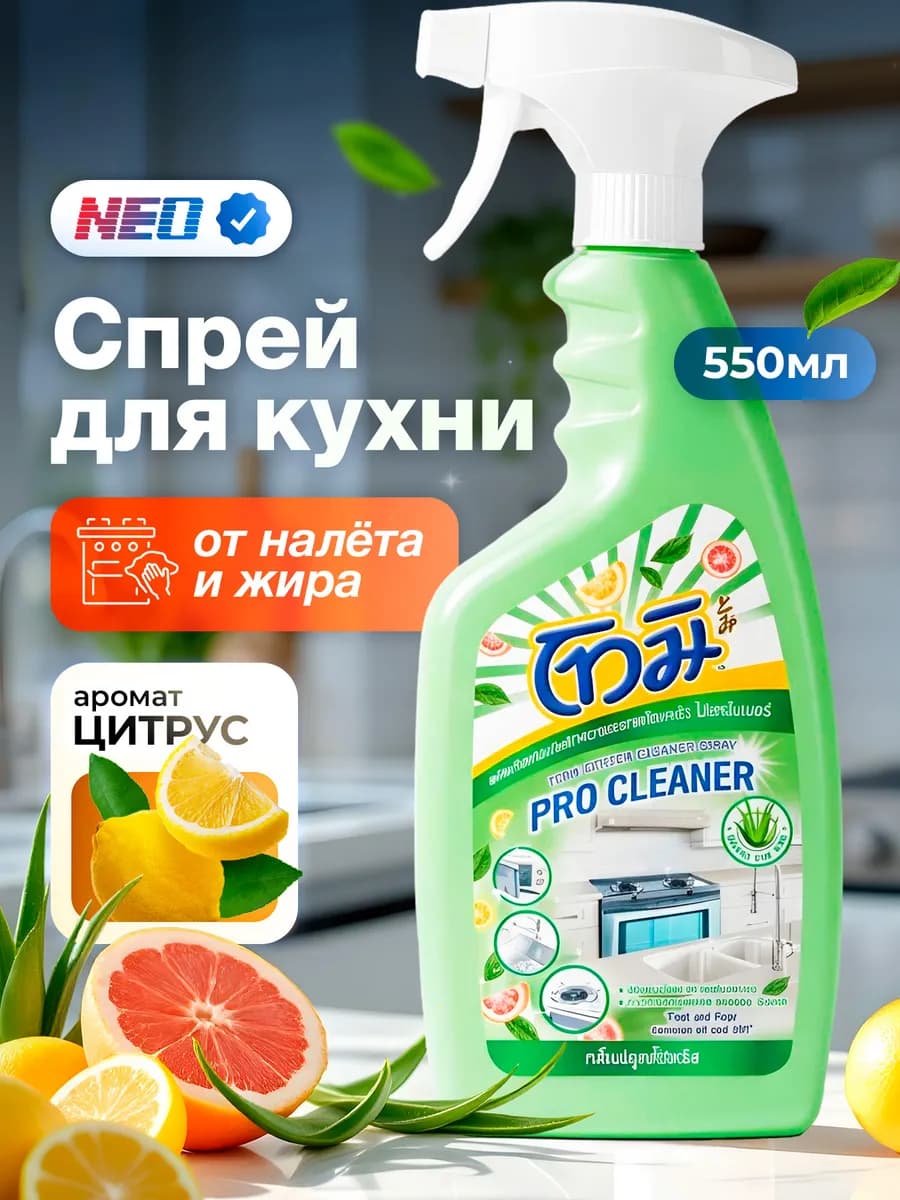 Чистящее средство для кухни спрей