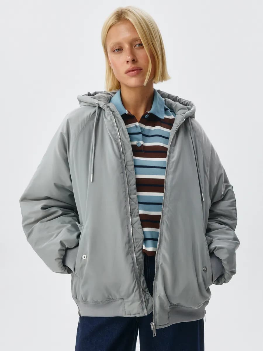 Базовый утепленный бомбер