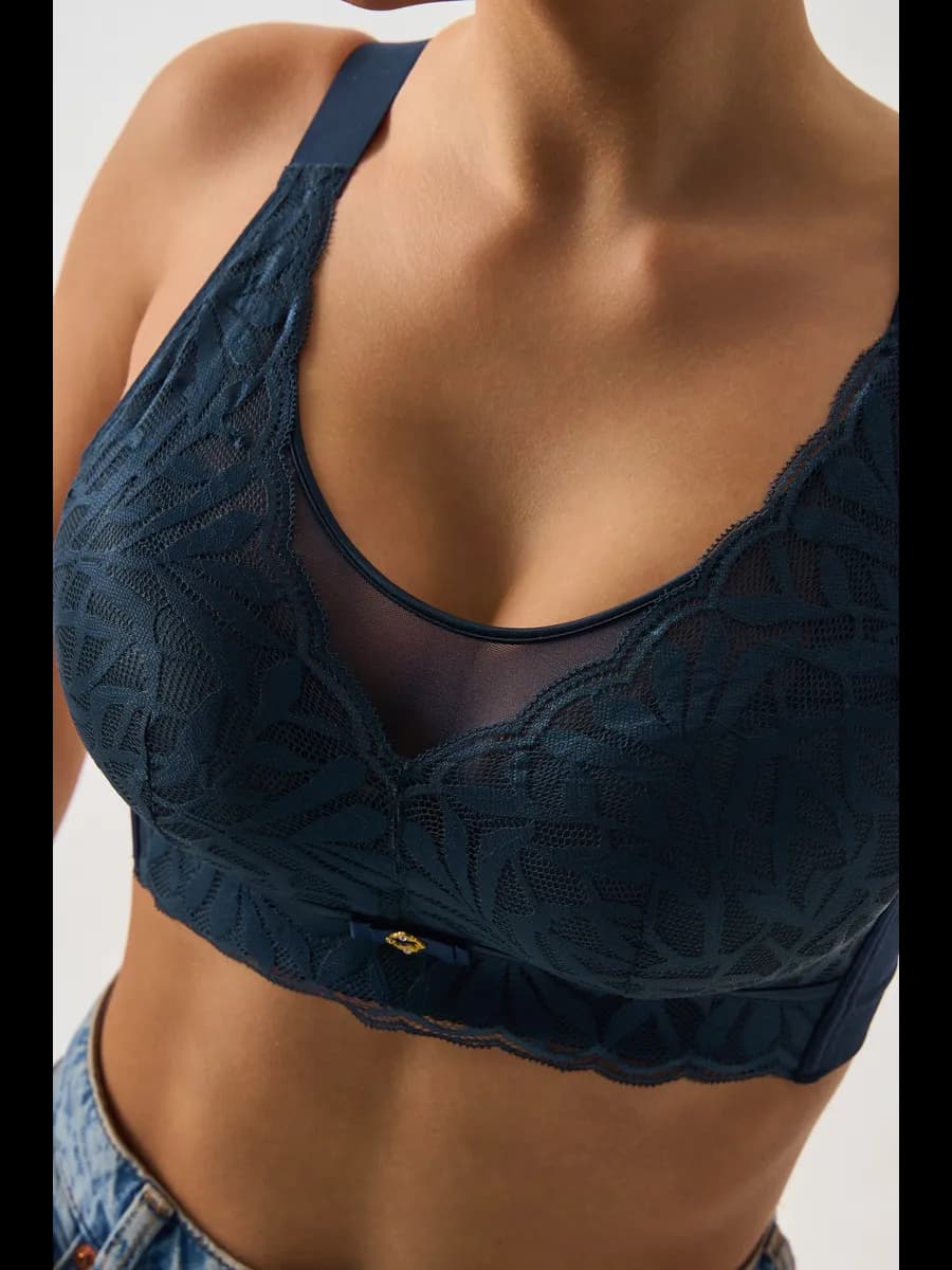 Кружевной бюстгальтер без косточек
