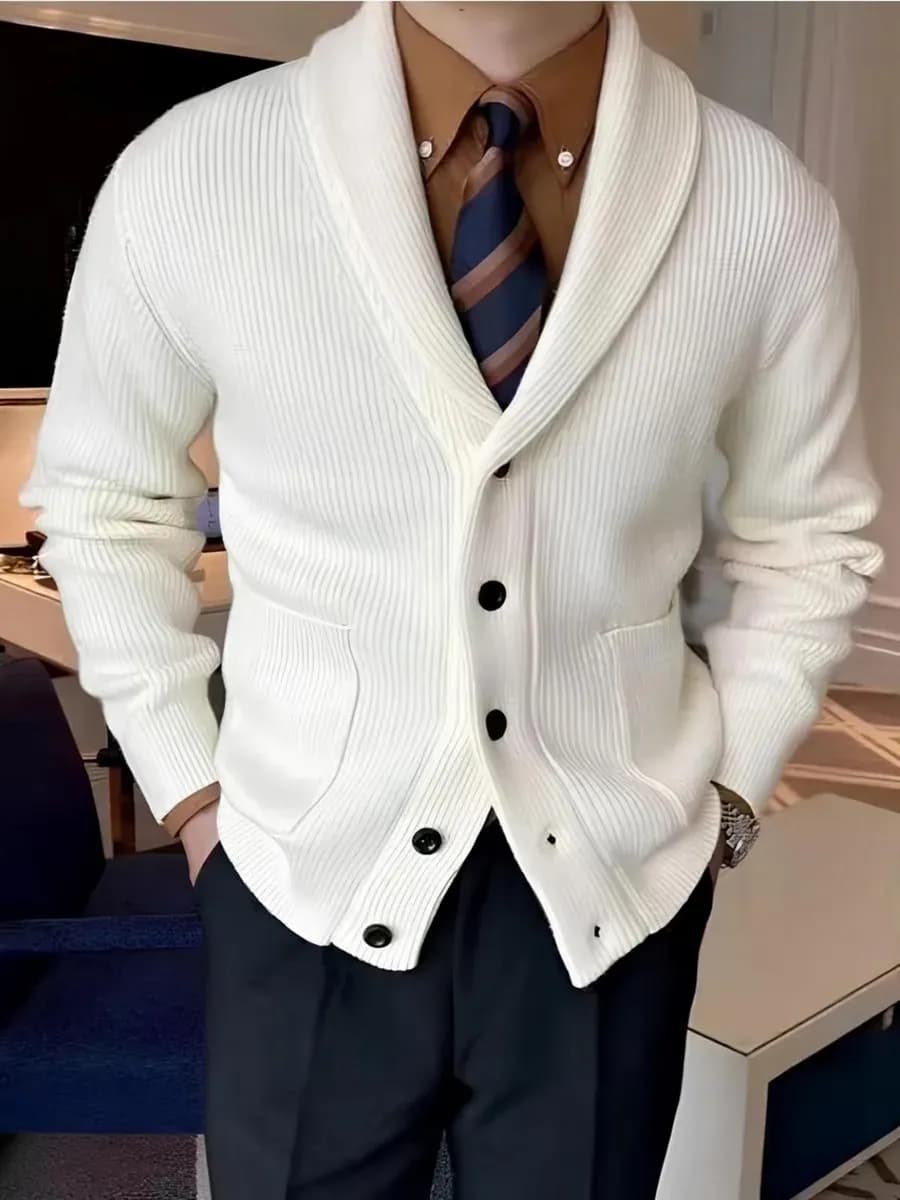 Кардиган вязаный на пуговицах