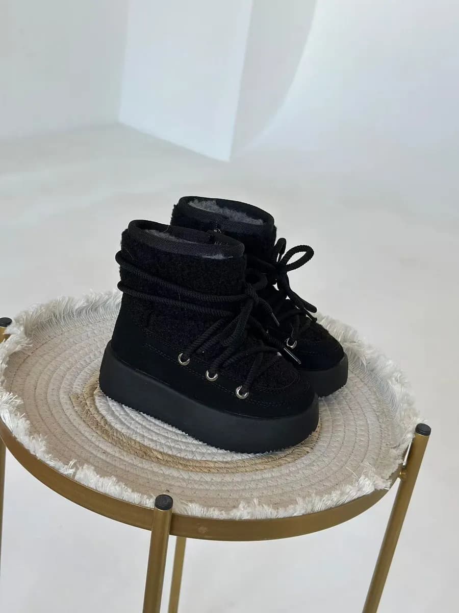 дутики детские зимние с мехом