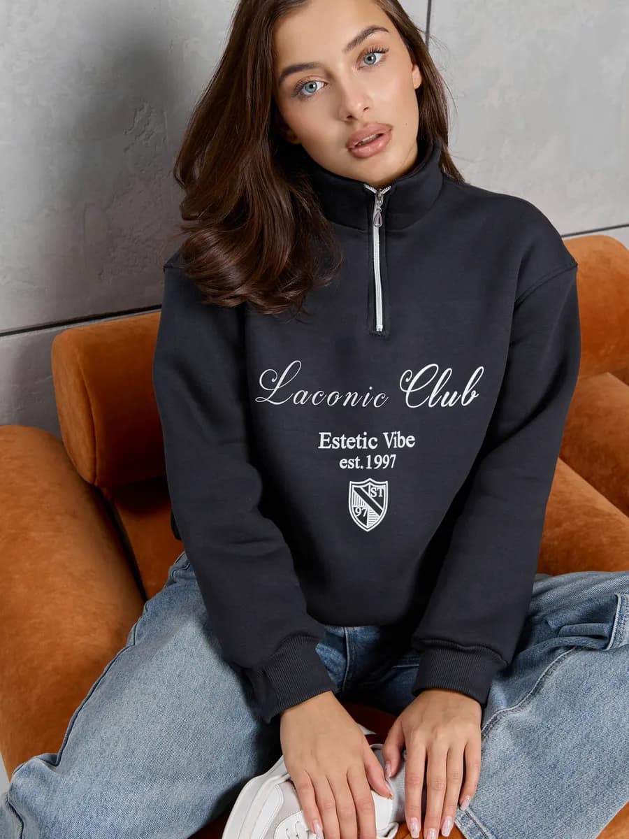 Свитшот полузамок - фото 1