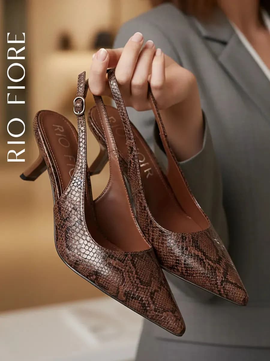 Туфли на каблуке шпильке слингбэки вечерние