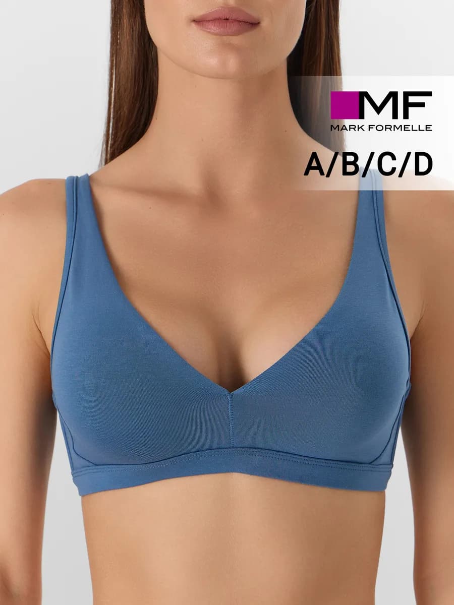 Бюстгальтер женский мягкий без косточек хлопок