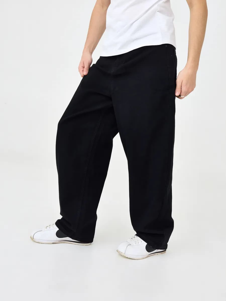 Широкие джинсы багги оверсайз y2k