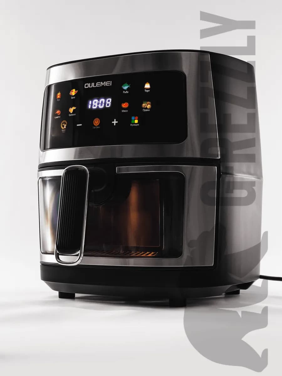 Электрический аэрогриль 6 литров для дома