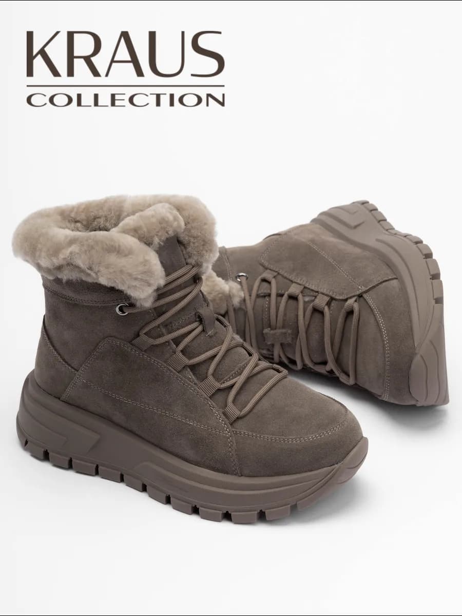 Зимние ботинки женские