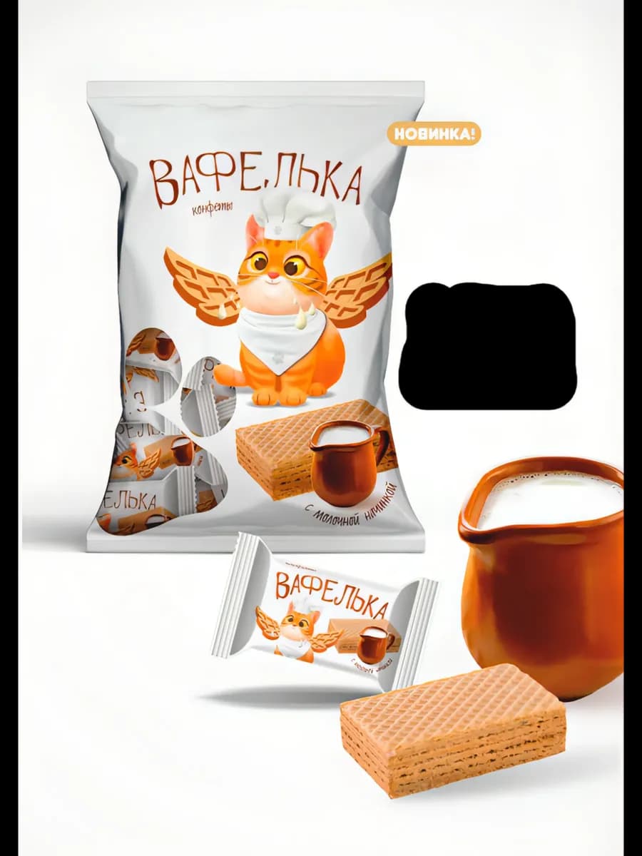 Вафли с начинкой "Вафелька" ЖАКО
