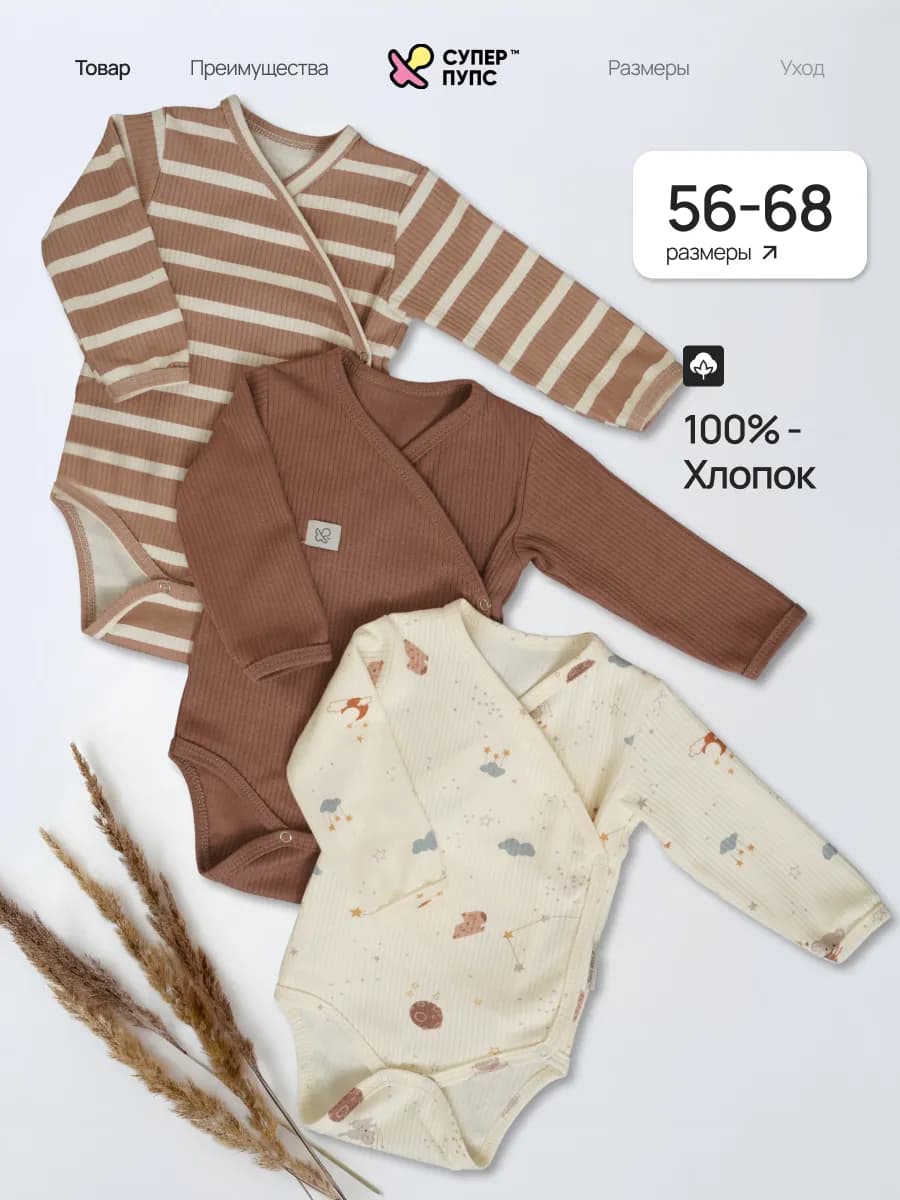 Боди для новорожденных