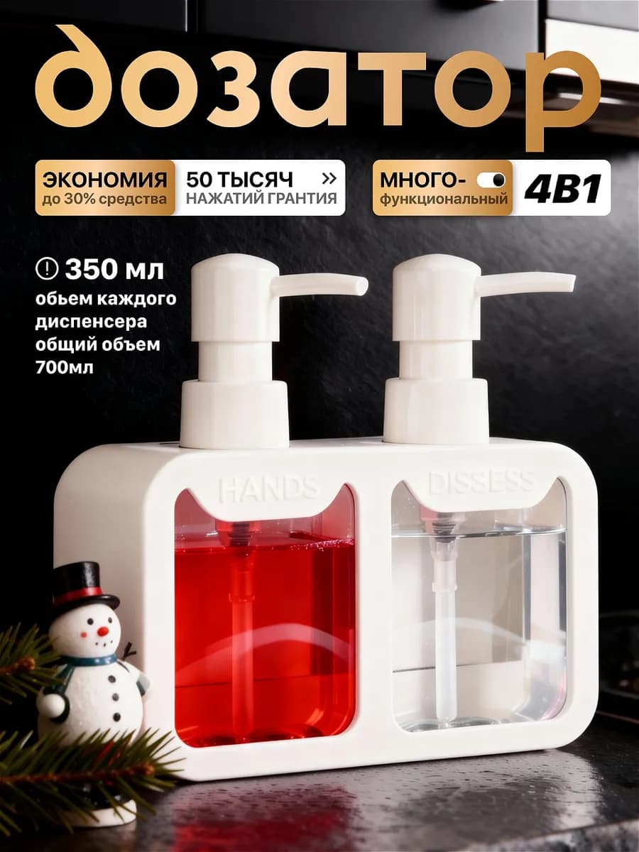 Диспенсер для моющего средства на кухню