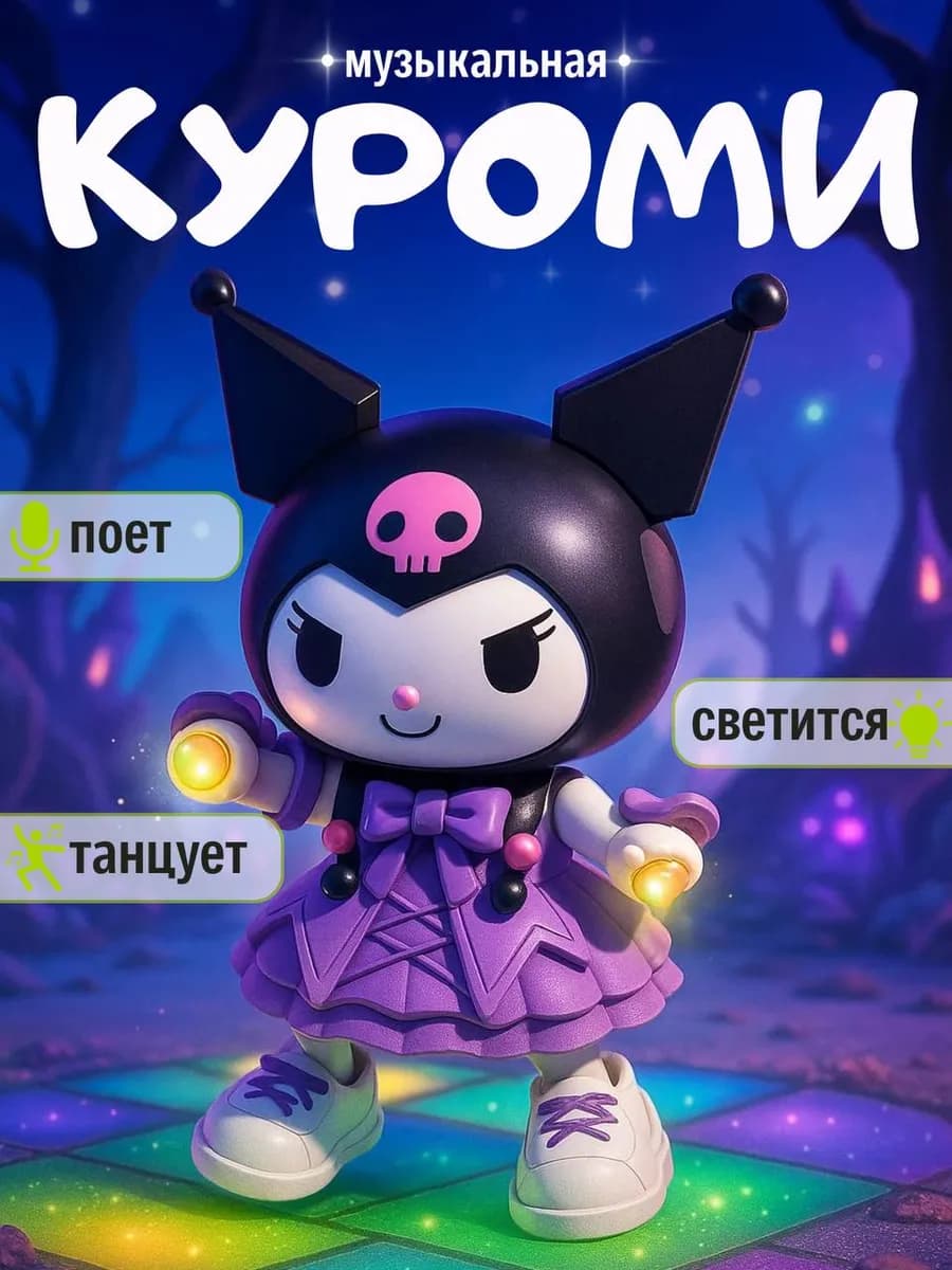 Робот игрушка для девочки интерактивный Куроми