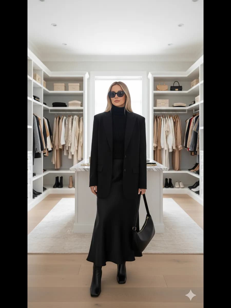 Пиджак удлиненный классический оверсайз