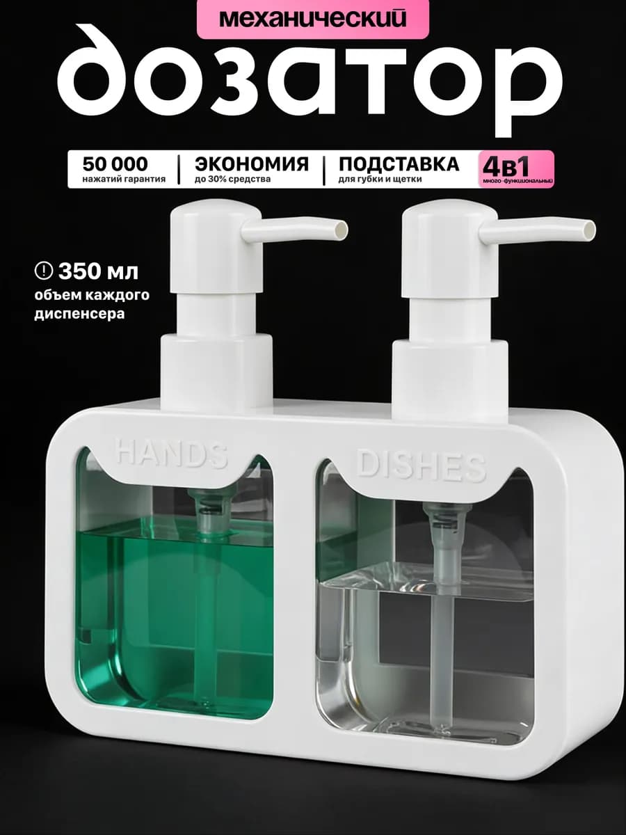 Диспенсер для моющего средства на кухню