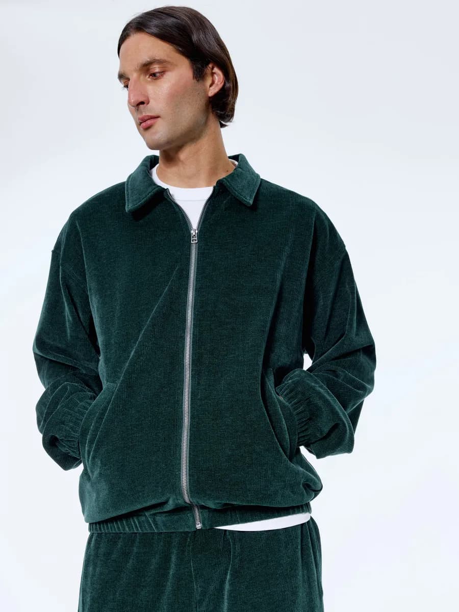 Толстовка прямого кроя на молнии - фото 1