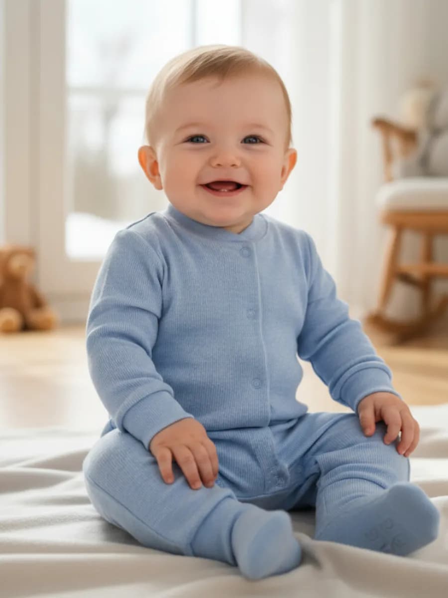 Слип для новорожденных комбинезон с начесом одежда