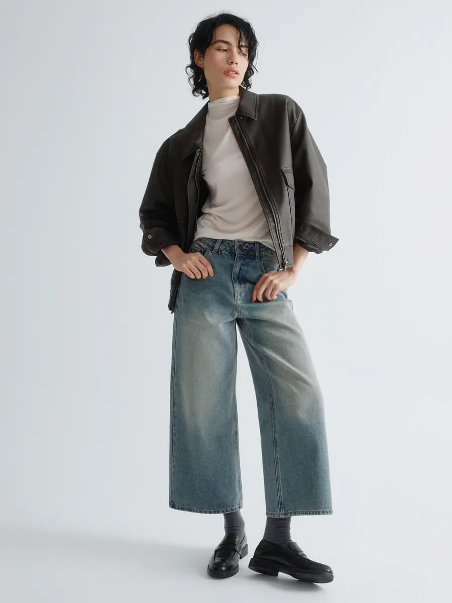 Укороченные джинсы СULOTTES