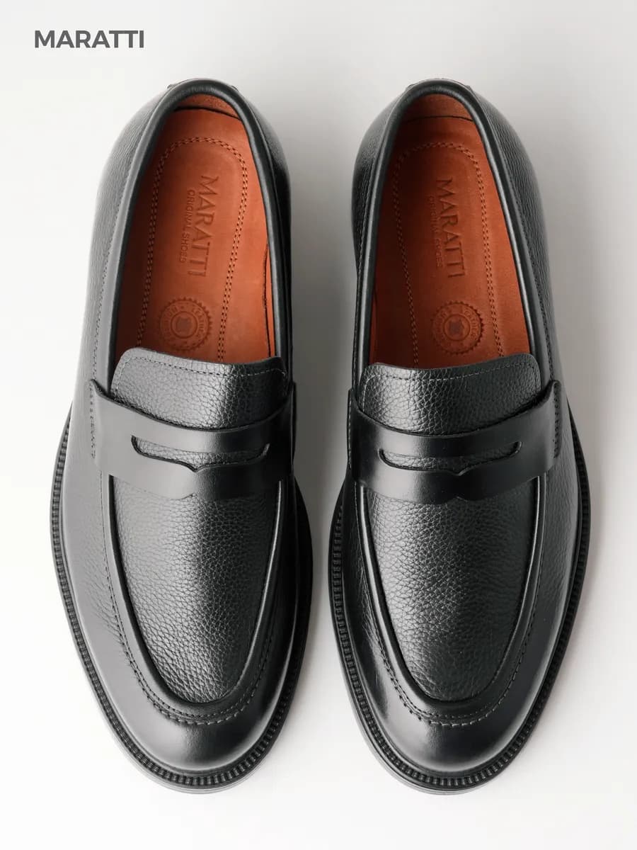 Лоферы из натуральной кожи