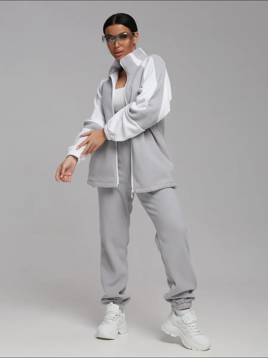 Спортивный костюм теплый на флисе большие размеры