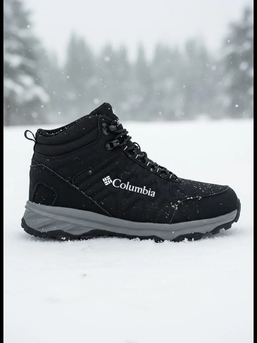 Кроссовки мужские зимние с мехом высокие