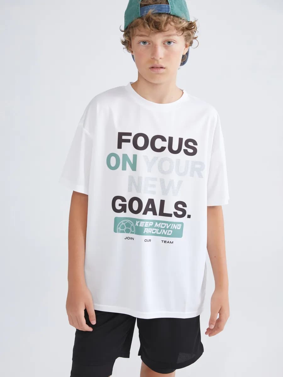 LCW Kids футболка для мальчиков с принтом - фото 1