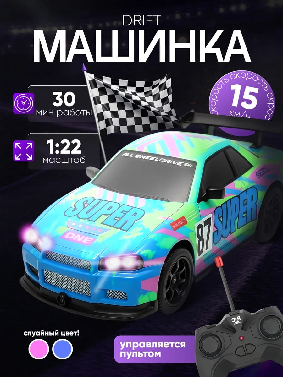 Машинка на пульте управления дрифт