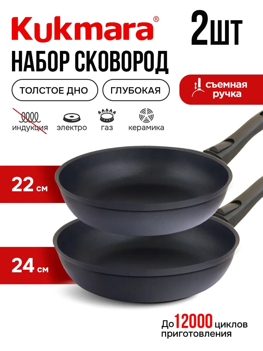 Набор посуды для приготовления сковороды антипригарные